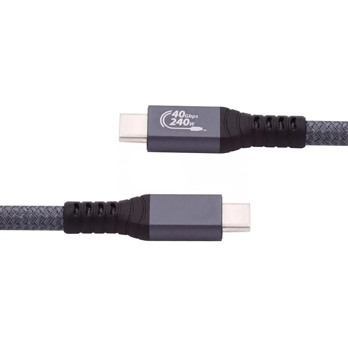 Cable USB 4 DE 40Gbps 240W con certificación de USB-IF Compatible con TB 3 y 4 con carga de 100W y 8K @ 60Hz 5K - imagen 3