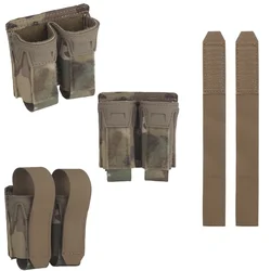 Modelo táctico K, sistema de bolsa de munición doble, accesorios de Paintball, riñonera, funda para caza, bolsa Molle de tiro CS