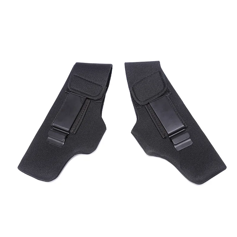 Funda de pistola táctica IWB para mano derecha e izquierda, funda de pistola de transporte oculta portátil, se adapta a todas las pistolas de tamaño negro para Airsoft Sport - imagen 5