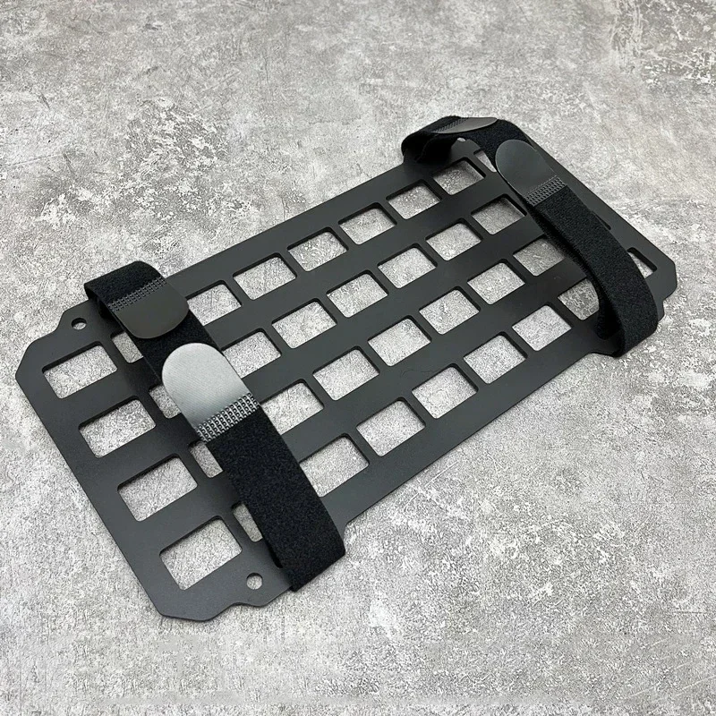 Organizador de visera táctica para coche, Panel Molle de plástico ABS, accesorios interiores, paquete Molle, herramienta EDC, Panel de coche - imagen 3