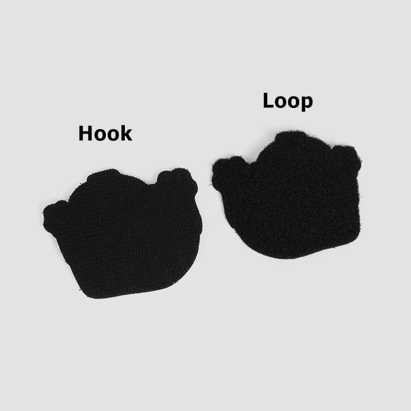 Right Meow acción inmediata gato bordado capítulo feroz Animal visión nocturna casco táctica brazalete para bolsa decoración de ropa - imagen 3