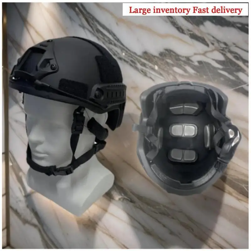 Casco táctico balístico ACH de corte alto Kevla casco balístico de alta calidad NIJ IIIA FAST Wendy's casco balístico con almohadilla de suspensión - imagen 2