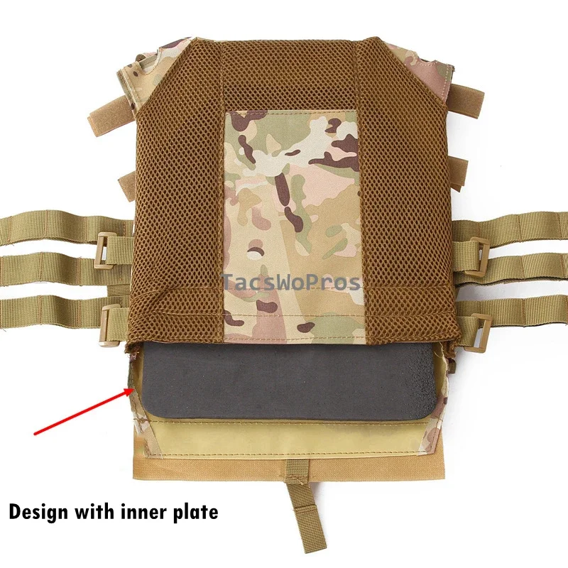 Chaleco táctico JPC MOLLE portador de placa – Combat/Outdoor - imagen 5