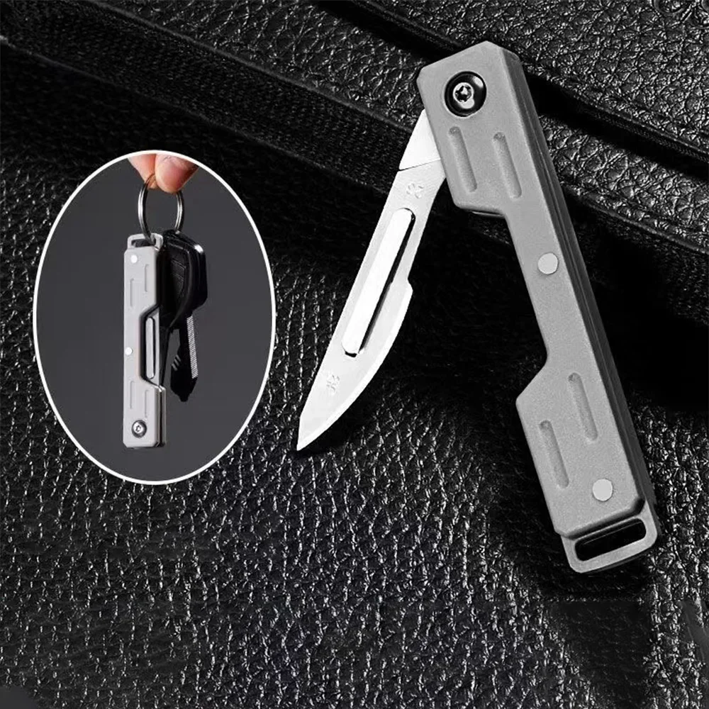 Navaja plegable PP Mini – Bisturí táctico EDC para exteriores - imagen 2