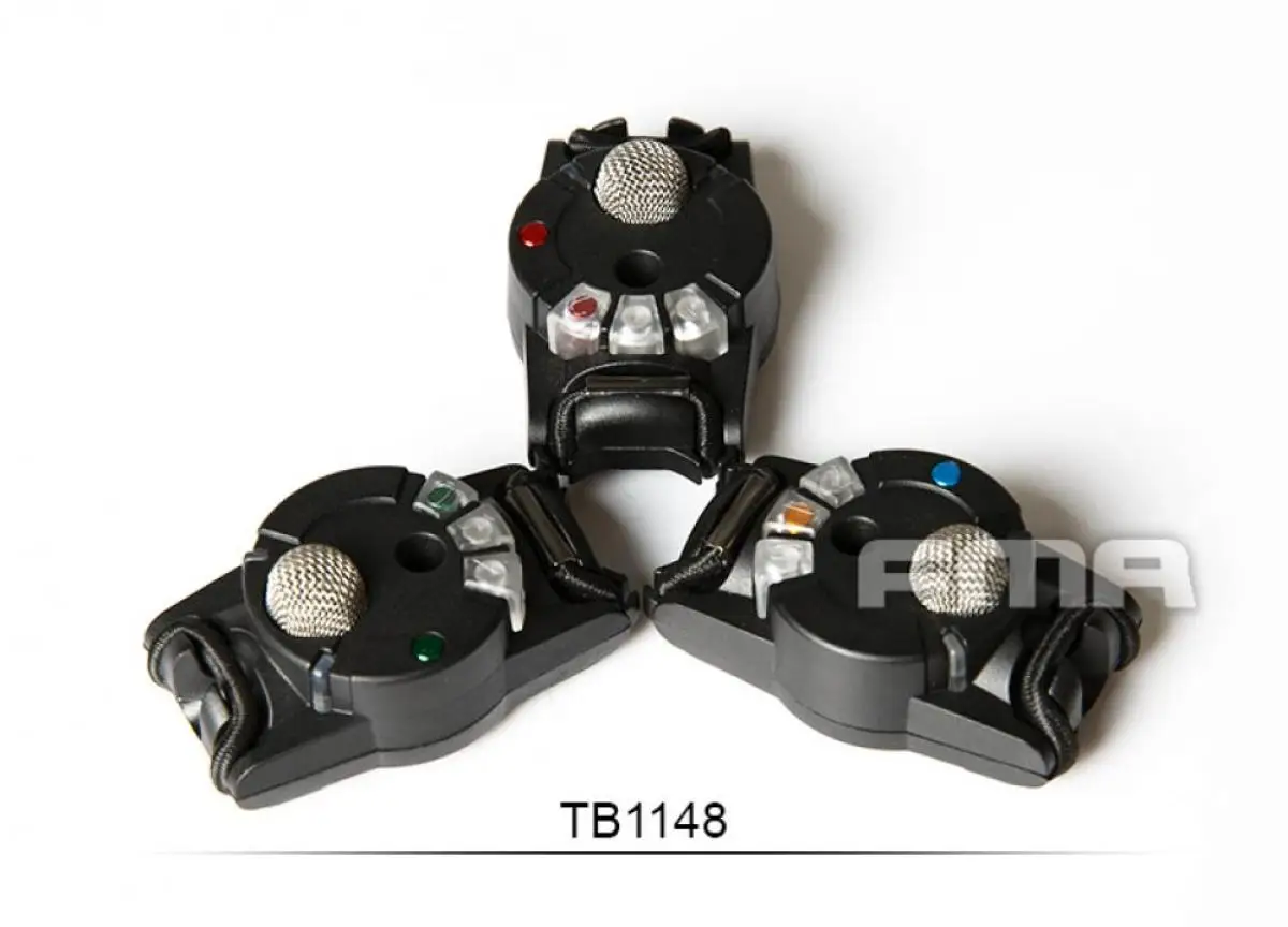 FMA-Nuevo Modelo de grabadora de detección controlada por voz, versión no funcional para Airsoft Paintball, juego, casco, chaleco, decoración, TB1148 - imagen 2