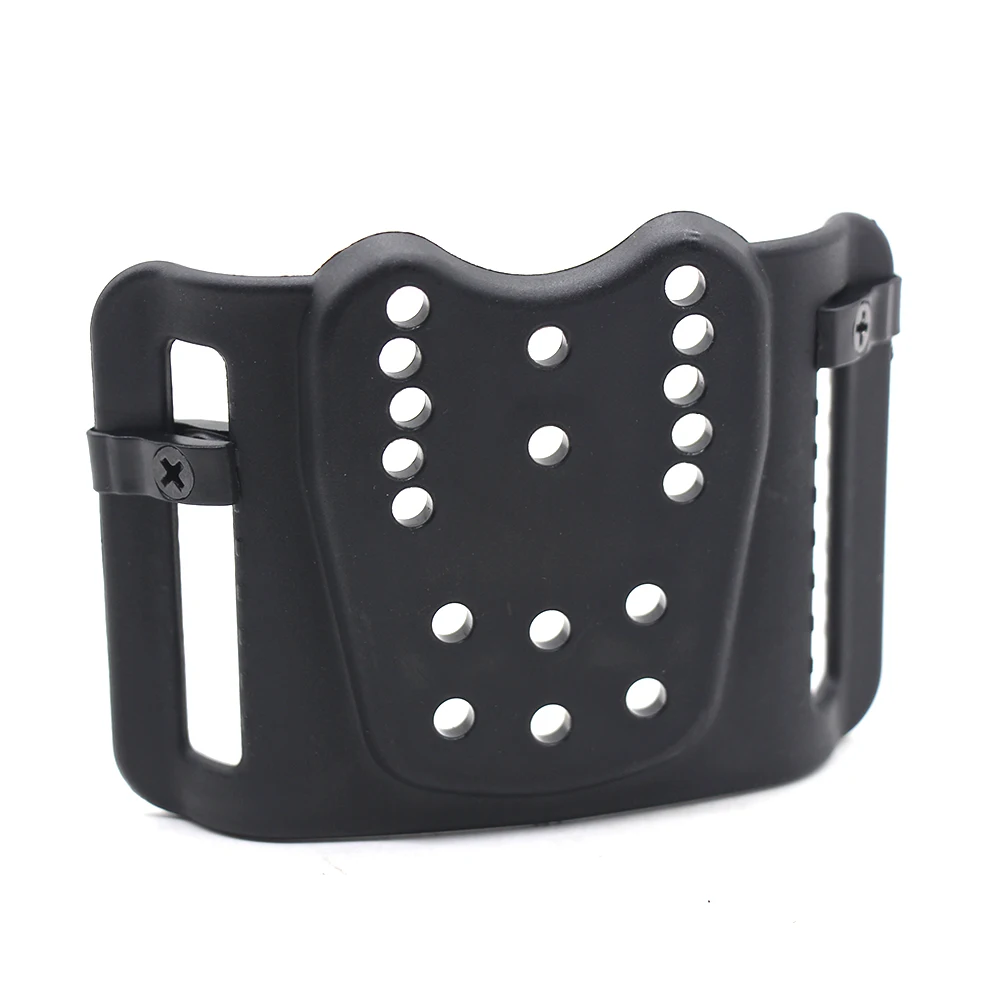 Funda táctica Universal, adaptador de cinturón de cintura con múltiples agujeros, adaptador de tirón rápido, funda para pistola, accesorios para revistas - imagen 2