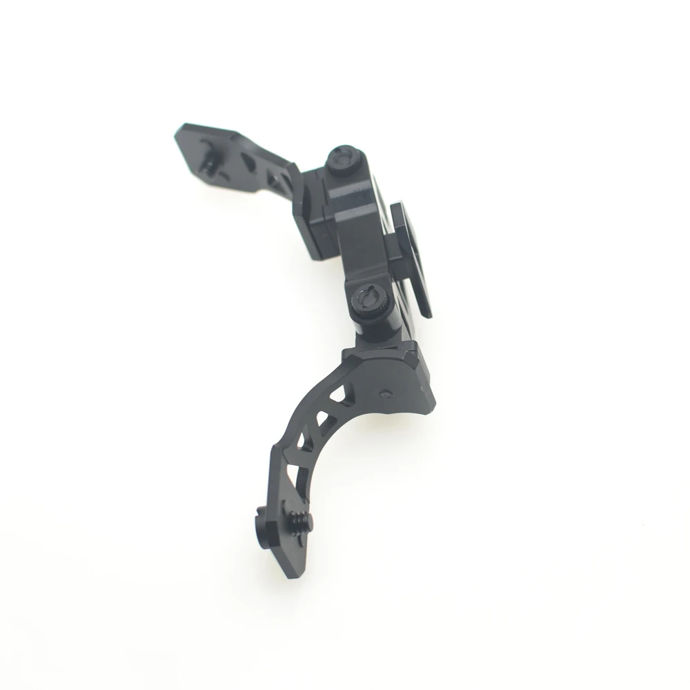 Soporte doble, soporte táctico de metal J, soporte de brazo, aleación de aluminio, visión nocturna, brazo J para doble AN/PVS-14 - imagen 3