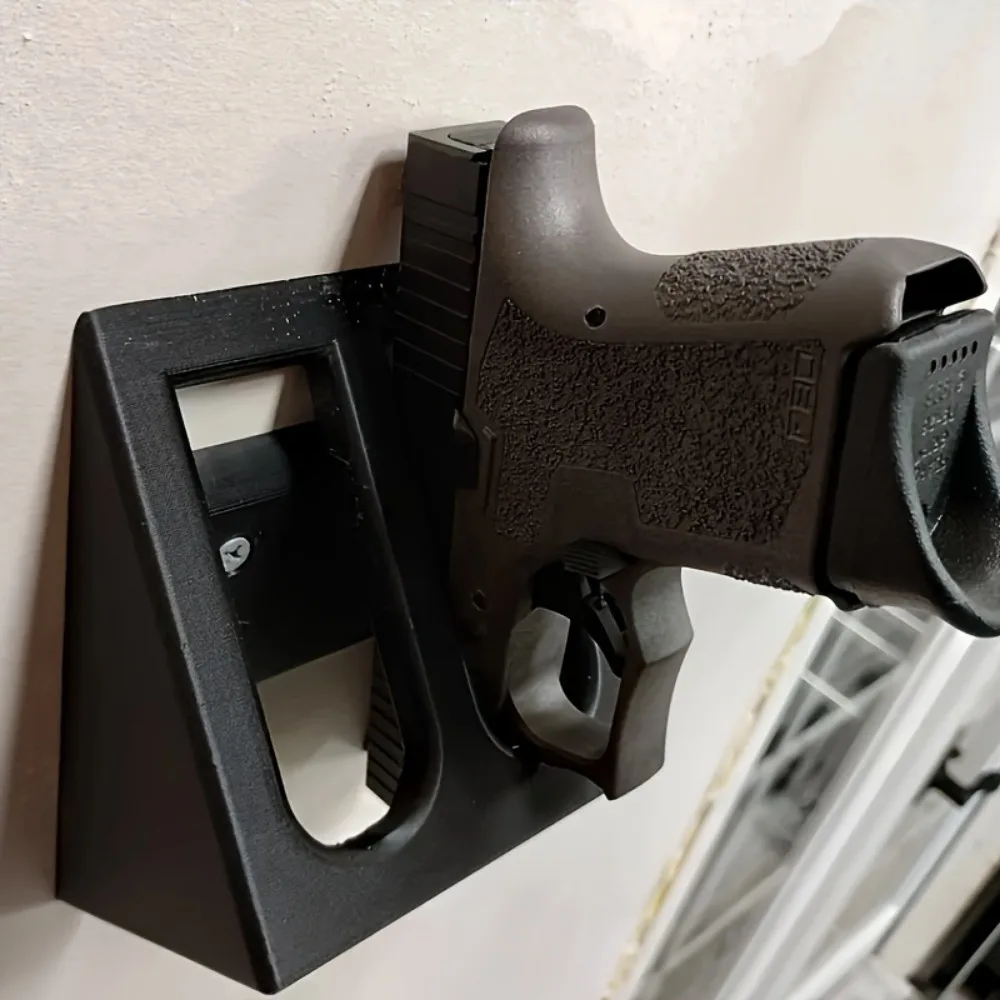 Expositor pistola con bloqueo y soporte cargadores para colección - imagen 5