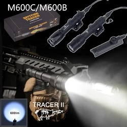 Spitfire M600 Linterna táctica LED para rail Picatinny 20mm
