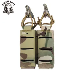 Funda portacargadores doble 9mm SINAIRSOFT con fijación MOLLE