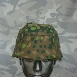 Funda de cuero para casco alemán M35 – Resistente y cómoda