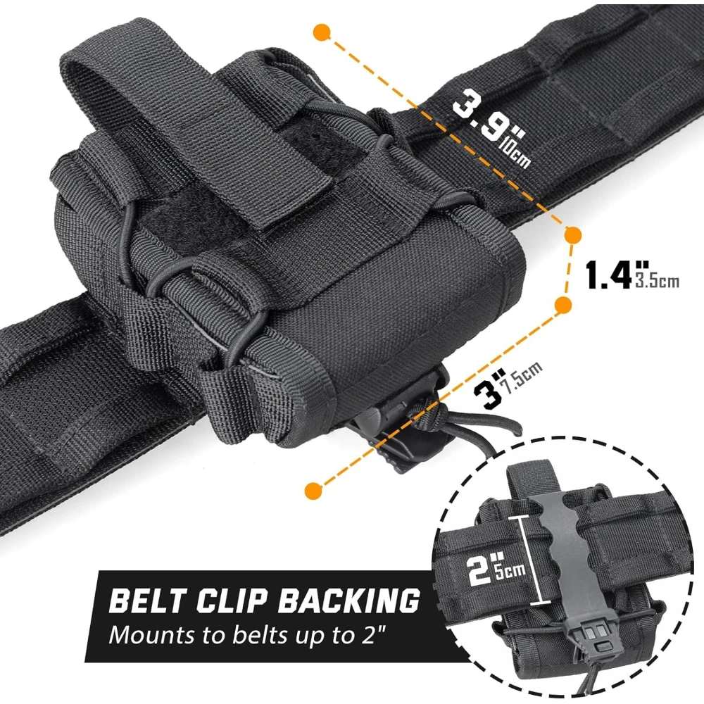 Funda para esposas MOLLE rígidas articuladas de servicio - imagen 2