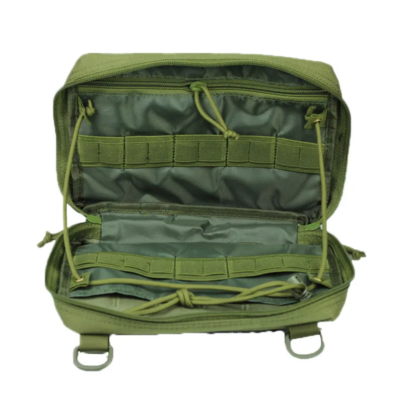 Bolsa táctica MOLLE para uso en exteriores, bolsa de cintura médica, kit de primeros auxilios, compacta, militar, para casa, Camping, viaje, senderismo y emergencia - imagen 5