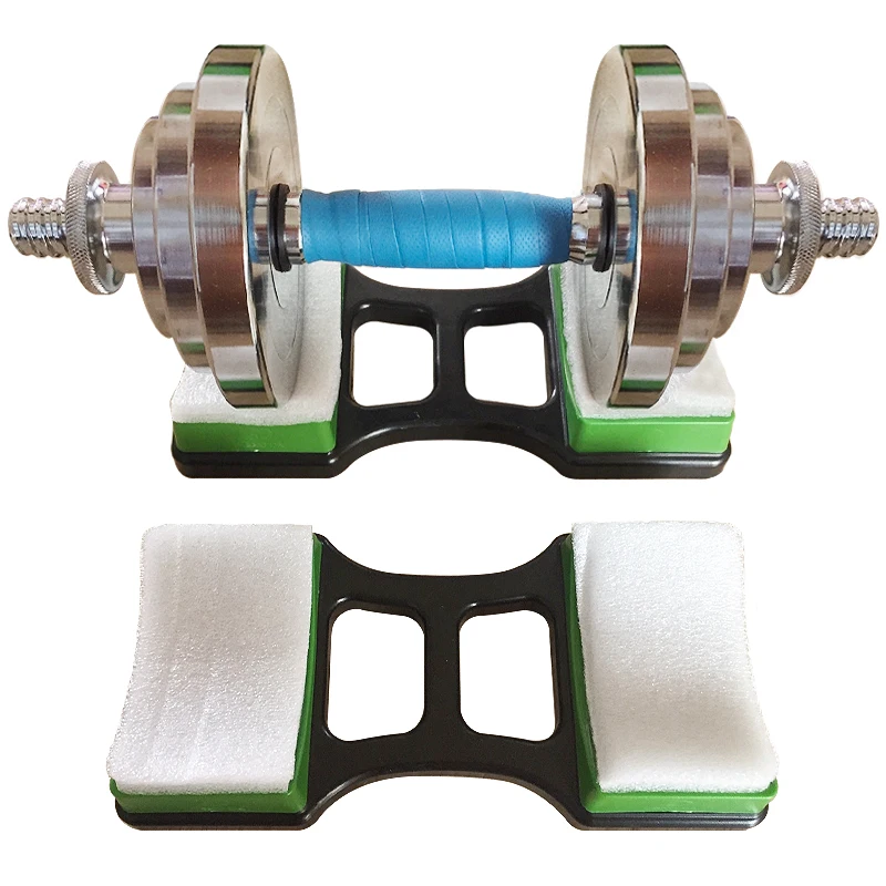 Soporte para mancuernas de gimnasio con protección de suelo - imagen 2
