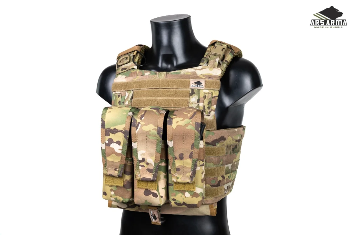 Bolsa táctica para revista Triple 7,62 AK, bolsa Mag para juego de guerra Airsoft para chaleco táctico - imagen 5