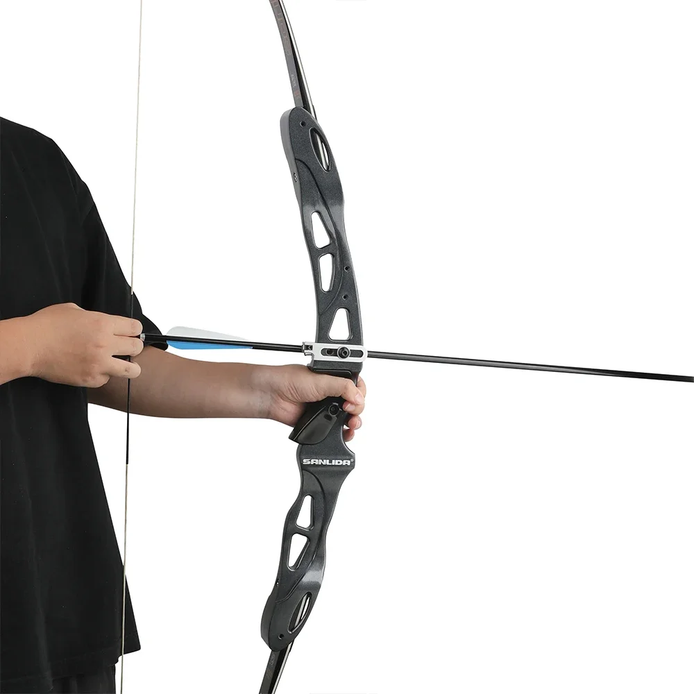 Flecha de aluminio para tiro con arco, 6/12 Uds., Spine300 ID6.2mm, paletas de goma, punta de flecha de 120Gr para tiro de caza con arco compuesto recurvo - imagen 4