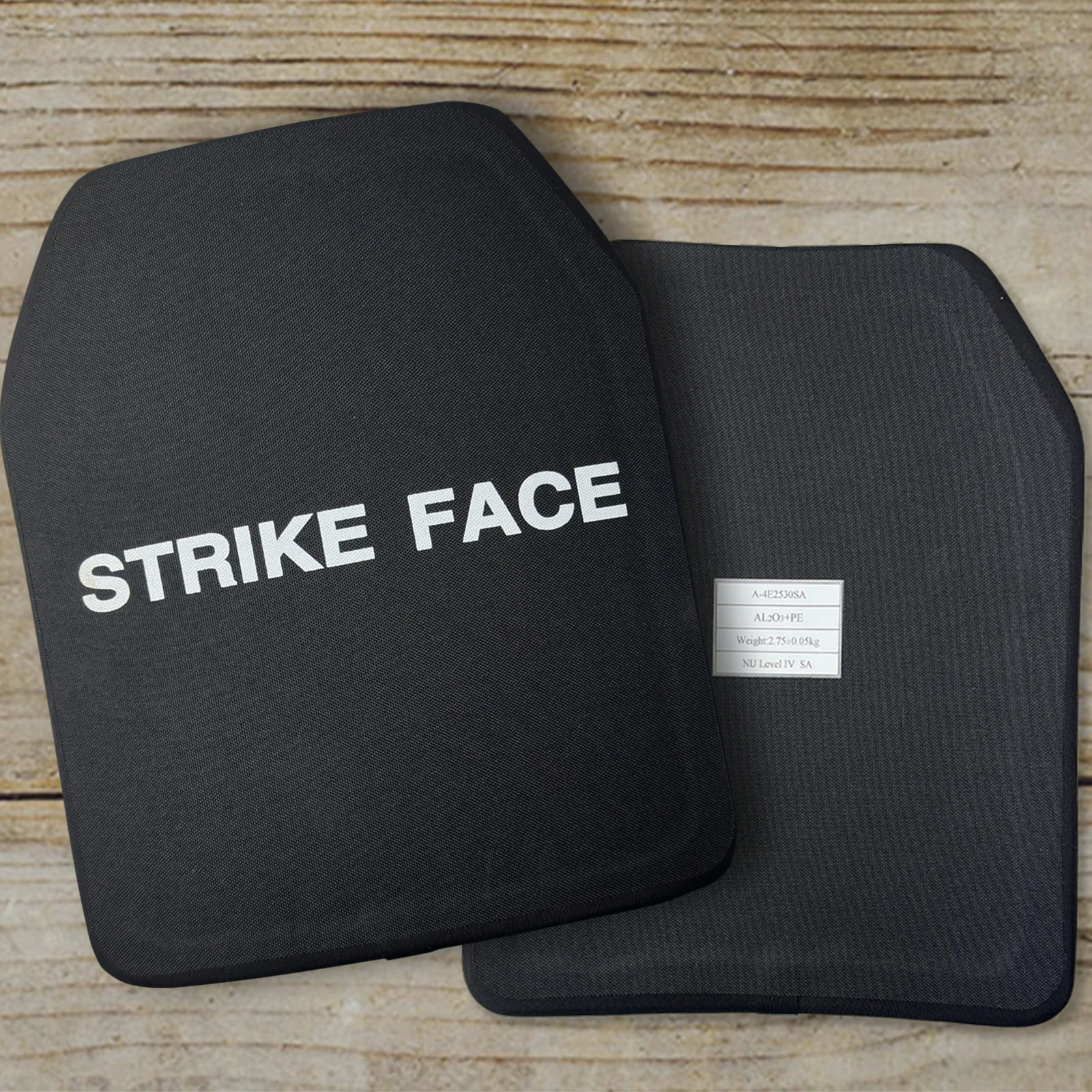 UNIONTAC AK47, SS109 y M80 10X12 SAPI placa a prueba de balas de curva única NIJ III + /NIJ 0101.06 Panel balístico independiente de alúmina y PE - imagen 4