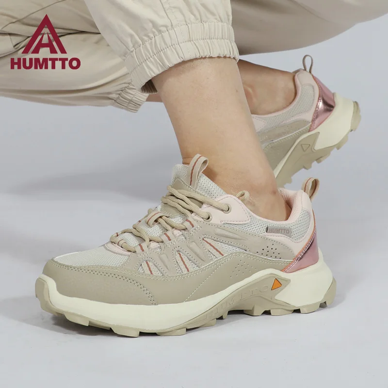 HUMTTO-zapatos de senderismo para hombre, zapatillas ligeras antideslizantes, transpirables, para escalada y montañismo, para exteriores, botines - imagen 5