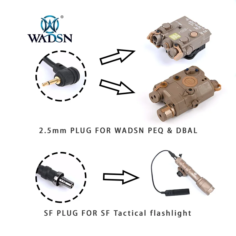 Interruptor de función Dual remoto de presión aumentada táctica para Mlok Keymod DBAL A2 PEQ 15 NGAL MAWL linterna luz exploradora - imagen 4