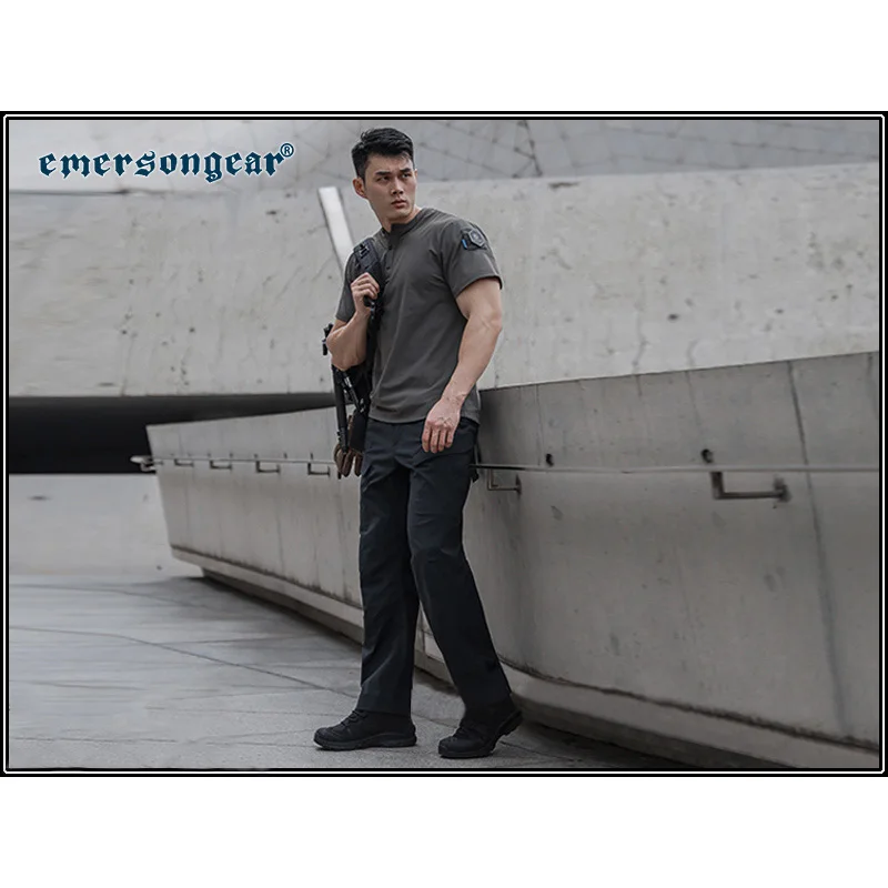 Emersongear etiqueta azul Rock Sparrow función Polo camiseta camisas camisetas diarias Fitness senderismo caza deportes al aire libre EMB9684 - imagen 3