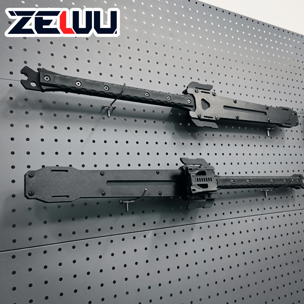 Jitte de aleación de palo táctico: herramienta de impacto de seguridad al aire libre y disuasorio compacto |   Tenedor multifunción Wilderness Utility - imagen 3