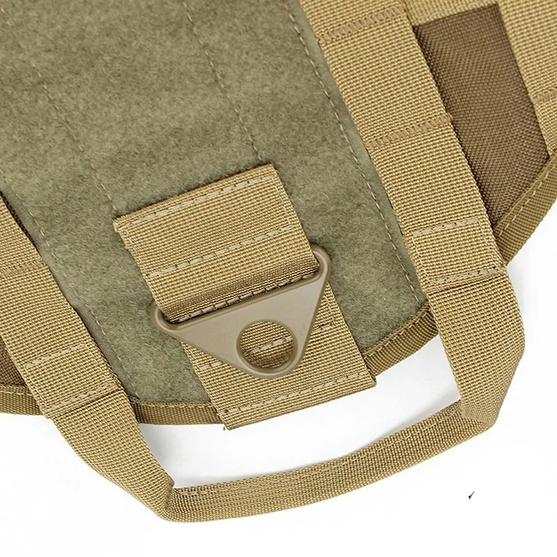 K9 Entrenamiento táctico Arnés para perros Caza Molle V-elcro Chaleco Packs Abrigo 4 colores XS-XL - imagen 5