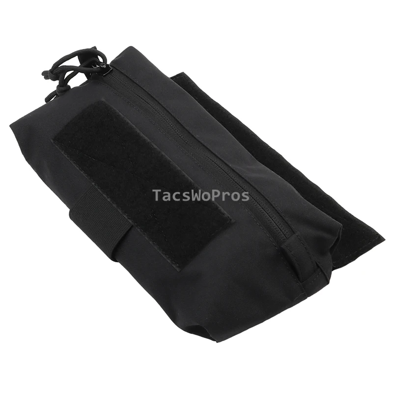 Chalecos tácticos, bolsa de caída, Mini bolsa de caída Abdominal, riñonera para aparejo de pecho, chaleco de caza, portador de placa, bolsas EDC de almacenamiento - imagen 2