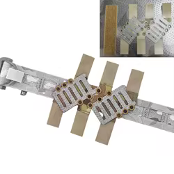 Placa adaptadora en ángulo Molle de 40 grados, placa adaptadora táctica de doble fila, accesorio Tegris para bolsa colgante