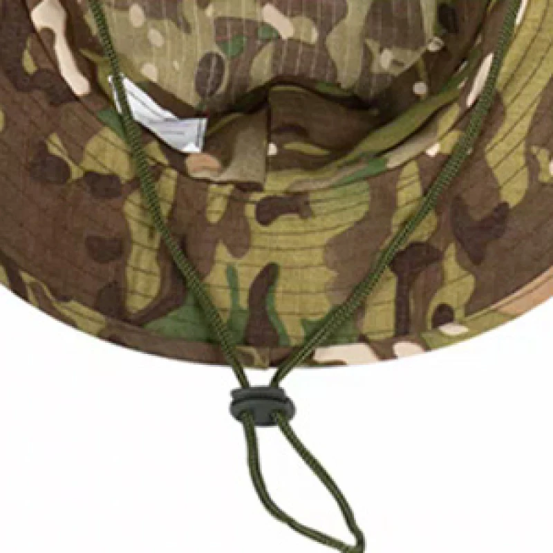Sombrero boonie camuflaje transpirable secado rápido solar con máscara - imagen 2