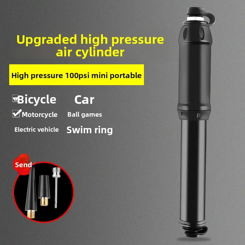 Inflador de bicicleta portátil de alta presión para el hogar vehículo eléctrico motocicleta inflado universal mini bomba de inflado - imagen 3