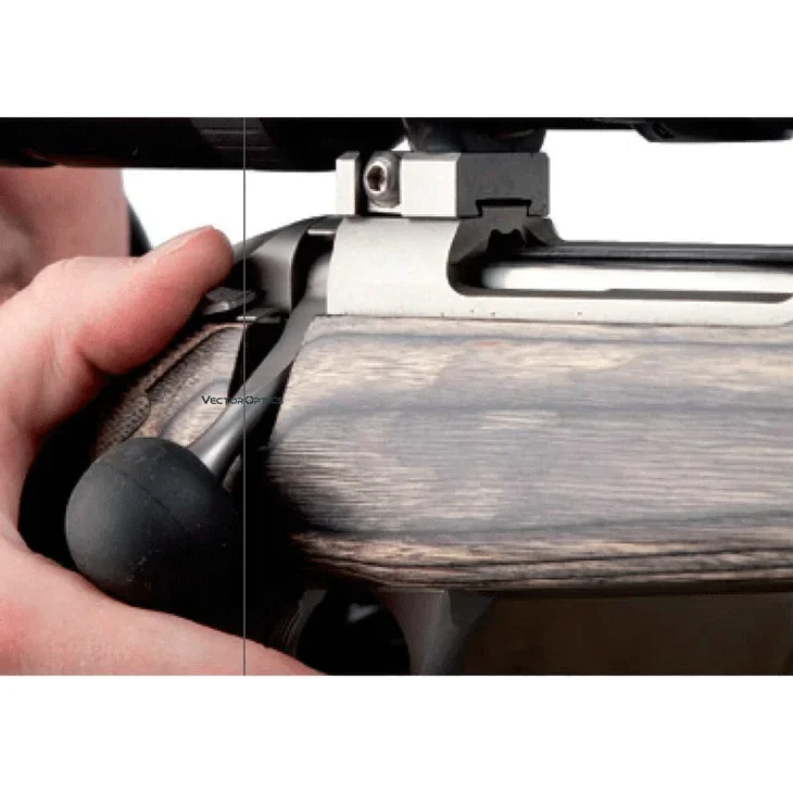 Óptica vectorial mira telescópica perno acción cubierta de silicona caza Airsoft Accesorios - imagen 2