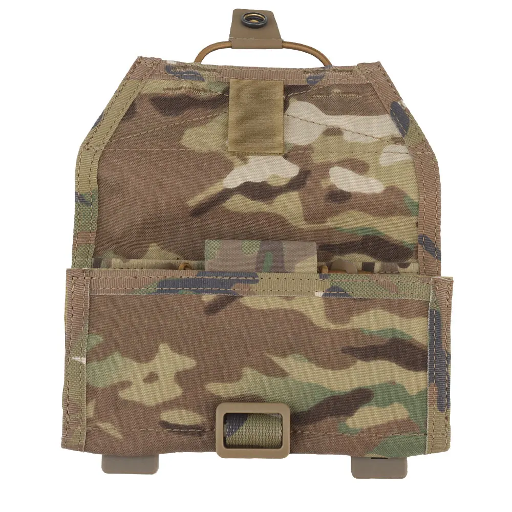 OPHIDIANTAC Tablero de navegación plegable funda para teléfono móvil Funda universal para teléfono móvil banda elástica adecuada para chaleco al aire libre MOLLE - imagen 3