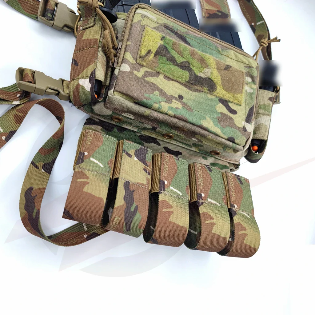 Bolsa táctica de 40MM con 5 perchas de brazalete, bolsa de grado D3CRM MK3 MK4, bolsa de partición de cinco coplas, bolsa Abdominal colgante para el pecho - imagen 4