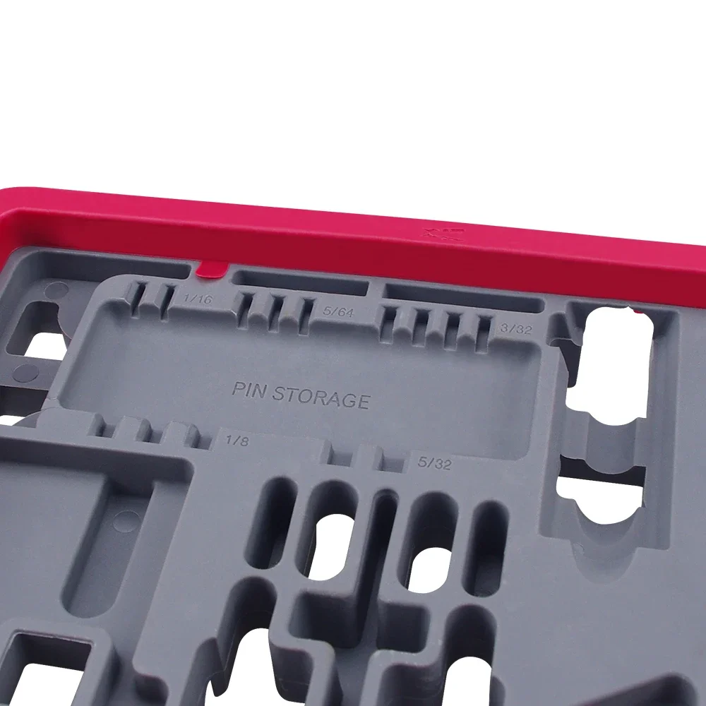 Bloque de banco maestro AR15, herramientas de reparación AR15 de construcción ultraresistente, banco Real Avid con superficie antideslizante resistente de 4 imanes - imagen 5