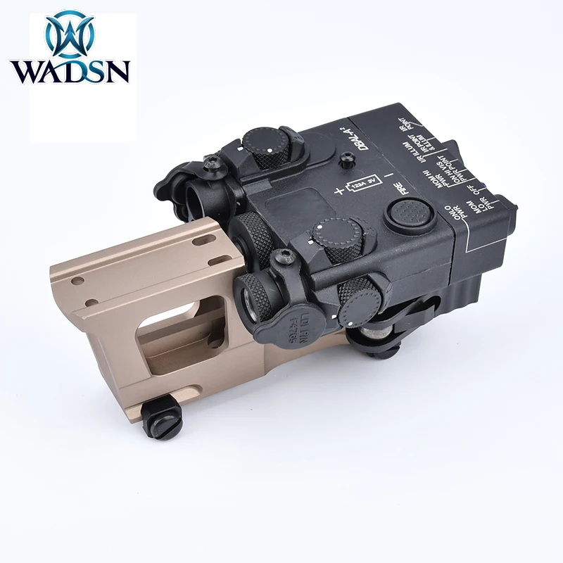 WADSN-T--01 táctico T--02 1913 G33, montaje de alcance Micro NVG, soportes de tiro alto DBAL PEQ, punto rojo, mira, montaje en riel Picatinny para caza - imagen 3