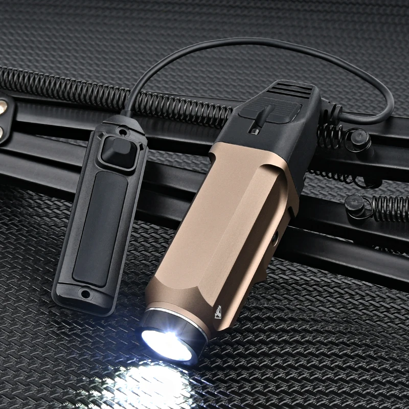 WADSN-linterna táctica de Metal TL RM2, luz de explorador, 1000 lúmenes, alta potencia, 1913 UNIV 1, accesorios de lámpara de caza Airsoft - imagen 3