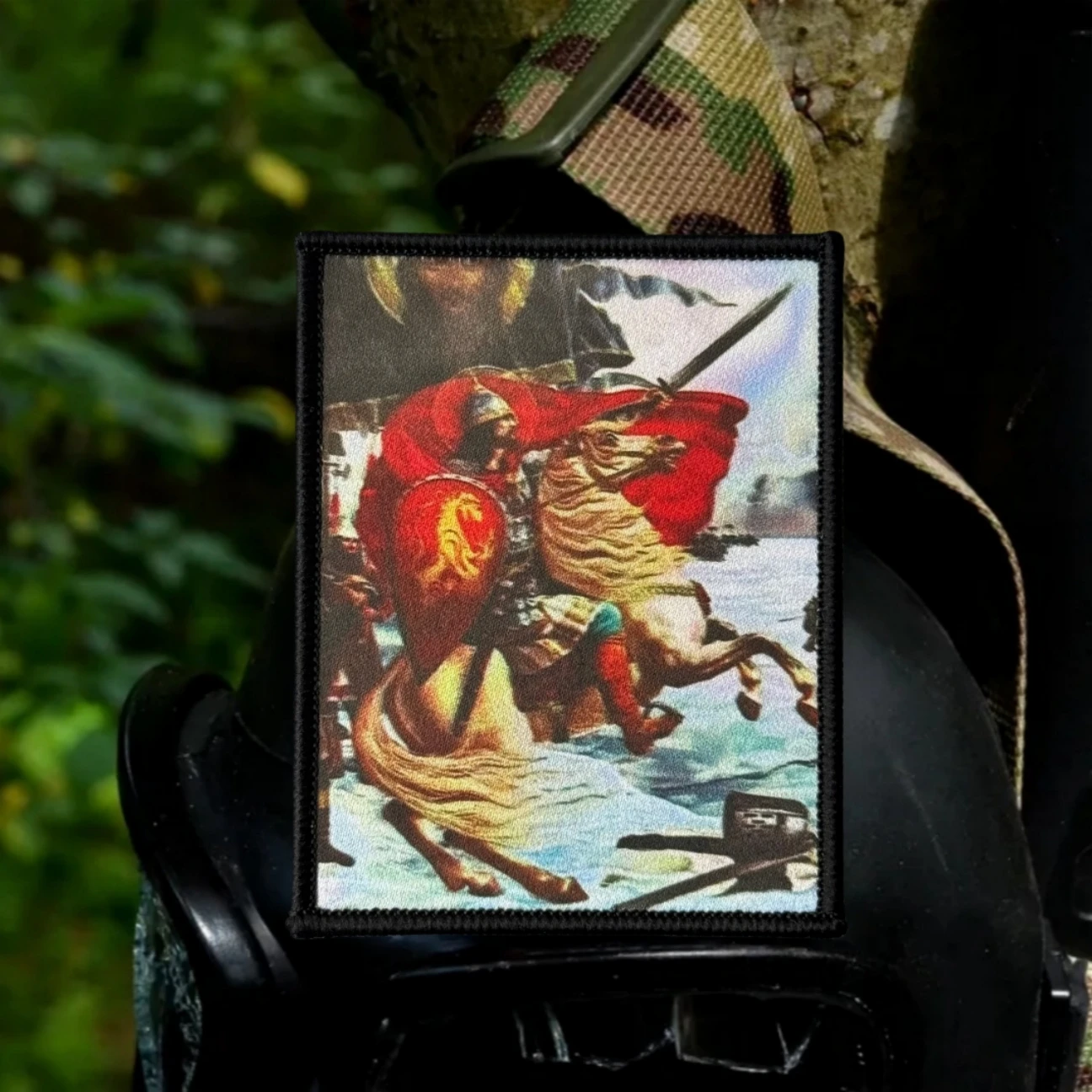 Parche táctico velcro San Alejandro Nevsky para uniforme militar - imagen 5