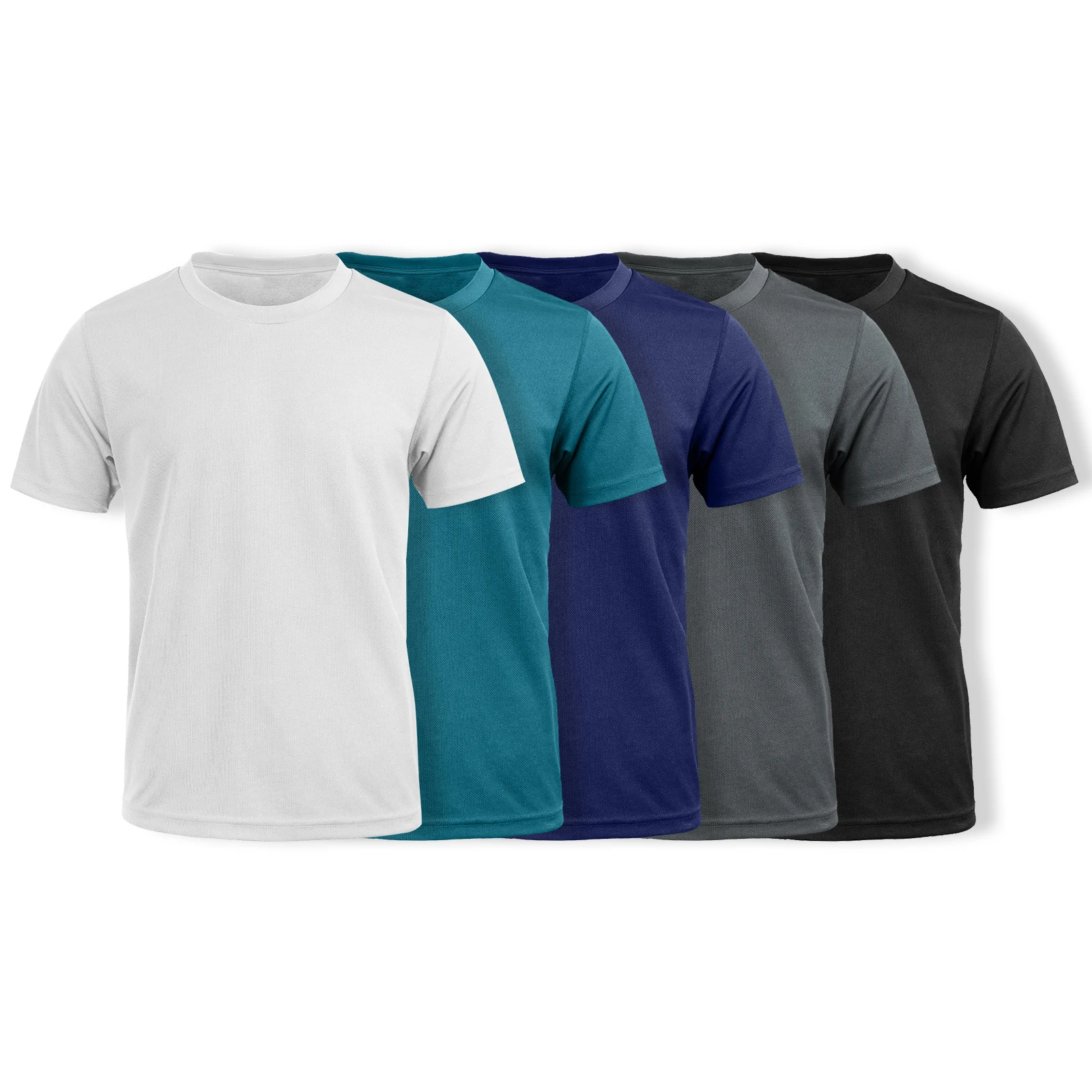 MAUHOSO Coolmax AIR camiseta al aire libre senderismo Camping entrenamiento físico secado rápido antibacteriano antiestático manga corta - imagen 5