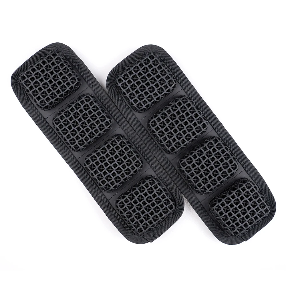 Almohadilla de sellado de cintura táctica ligera, hombreras de chaleco JPC transpirables de panal tridimensionales 3D, almohadilla para mochila al aire libre