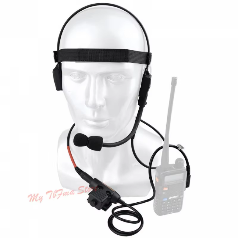 Auriculares tácticos MH180V de conducción ósea con micrófono impermeable - imagen 5