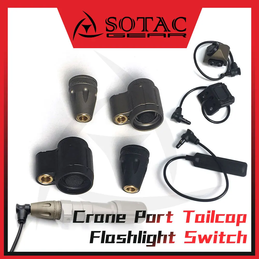 SOTAC GEAR Tapa Puerto Linterna Táctica M300 M600 – Cubierta Interruptor Rifle - imagen 2