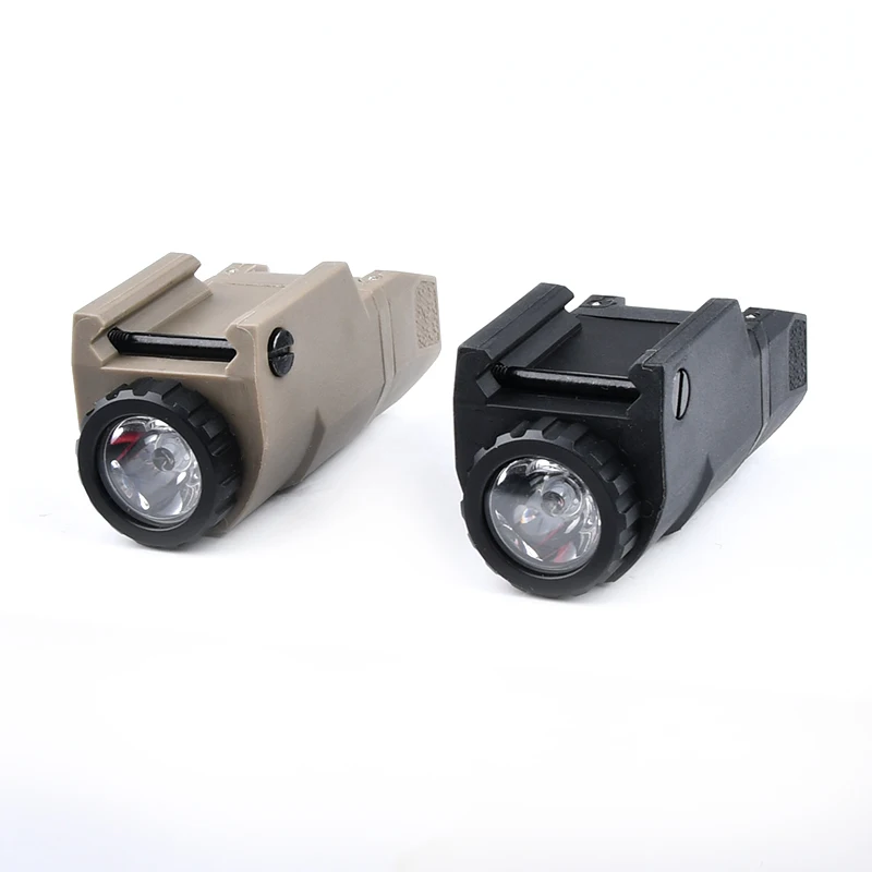 Linterna colgante táctica Airsoft APL C, luz compacta Glock g17 19 para pistola de arma, 20mm - imagen 3