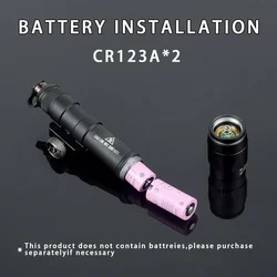 SureFire linterna táctica M600/M300/C con interruptor dual para AR-15