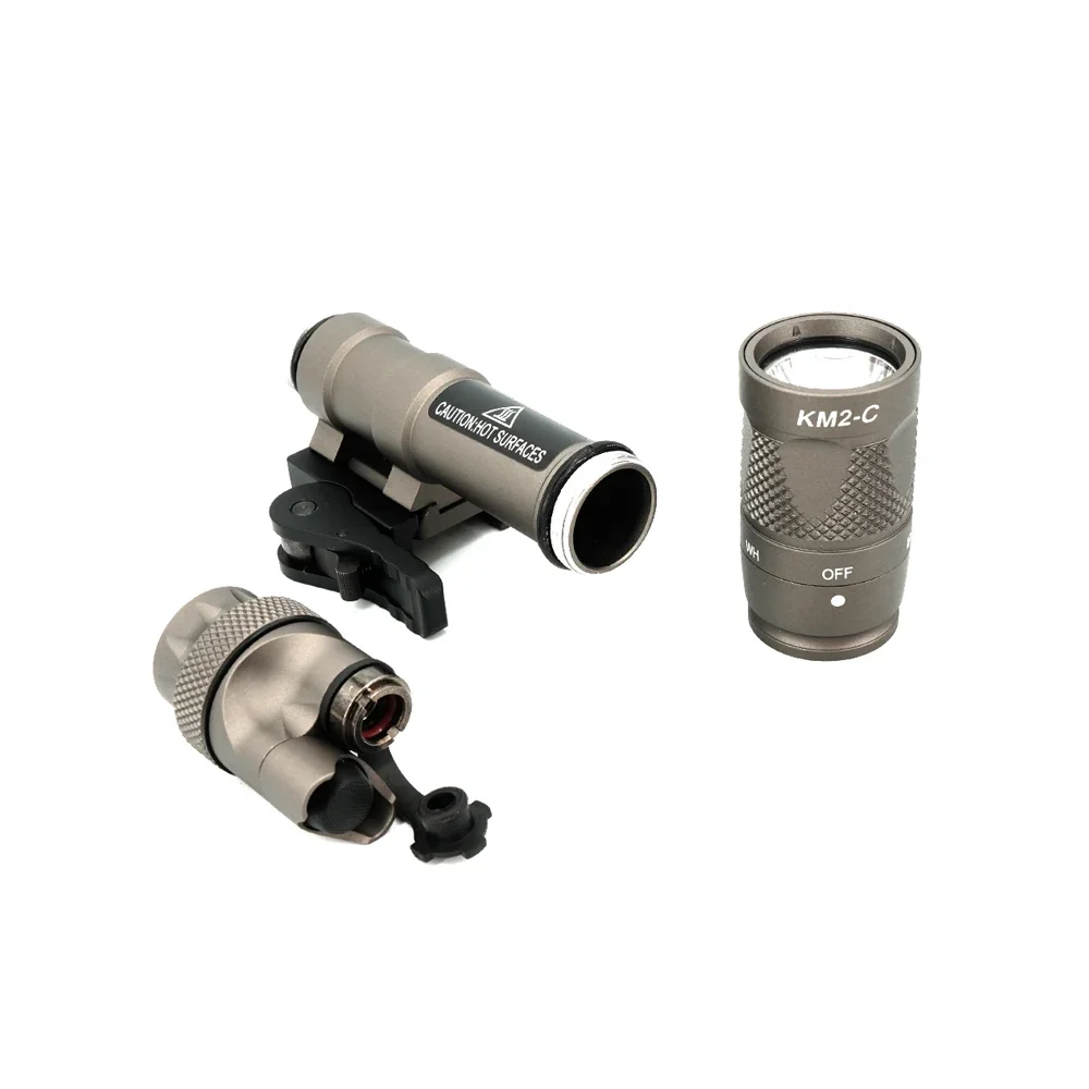 Luz táctica SF M622V linterna vampiro Scout luz Visible/IR LED arma luz con interruptor DS07 QD ADM montaje en riel Picatinny - imagen 3