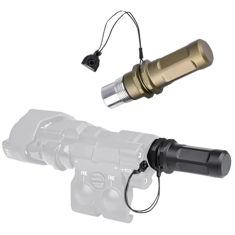 Wadsn táctico Metal CNC MAWL C1 verde rojo azul dispositivo de puntería luz IR con batería AA linterna juegos Airsoft caza Accessroy - imagen 4