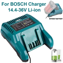 Baterías de repuesto de iones de litio para cargador BOSCH, batería recargable de iones de litio de 36V BAT810 BAT836 BAT840 GBH36V-LI, cargador de herramientas