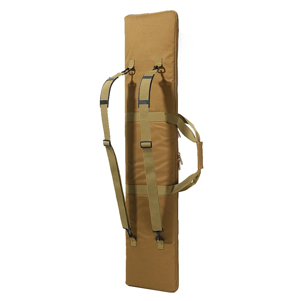Bolsa para Rifle de juguete M4, mochila táctica multifuncional de doble hombro y de mano de 120cm para pesca al aire libre - imagen 4