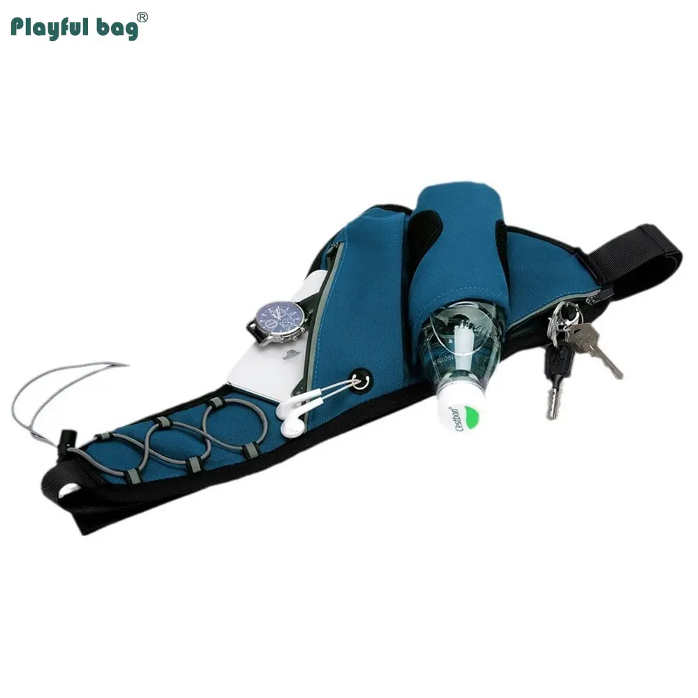 Bolsa para cinturón para correr, hervidor multifunción, bolsa para teléfono móvil, equipo para correr de noche al aire libre, bolsa de cintura AVA317 - imagen 5