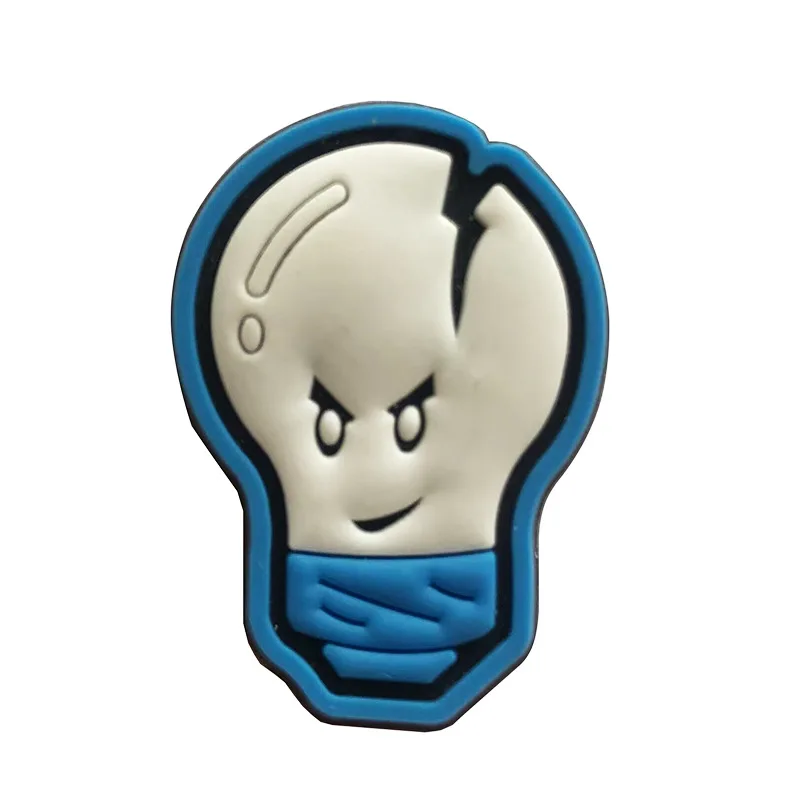Miniparches de goma 3D con forma de bombilla pequeña, adhesivos tácticos de 3x2,3 cm, miniparches de PVC - imagen 5