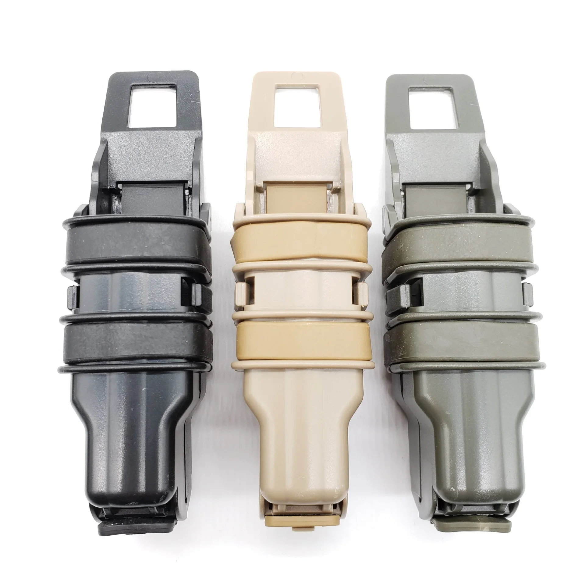 Conjunto de pistolera rápida Gen3 FastMag M4, bolsa para cargador de 9mm, 2 piezas, Clip Molle, accesorios de caza, soporte para pistola Mag, bolsas para chaleco - imagen 4